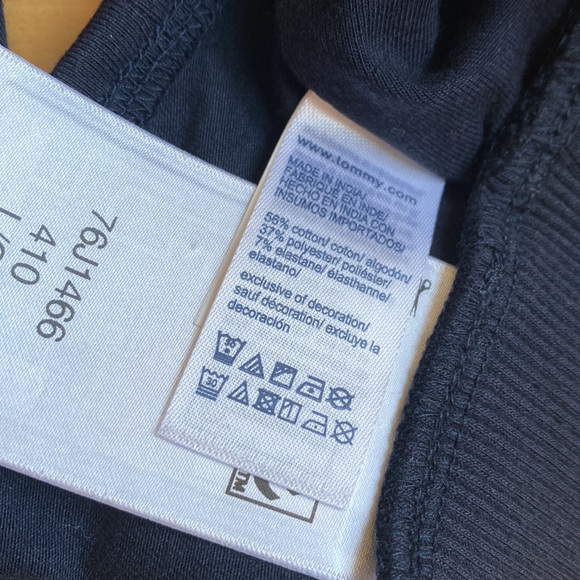 Tommy Hilfiger Navy Racerback Bralette - Picture 5 of 7